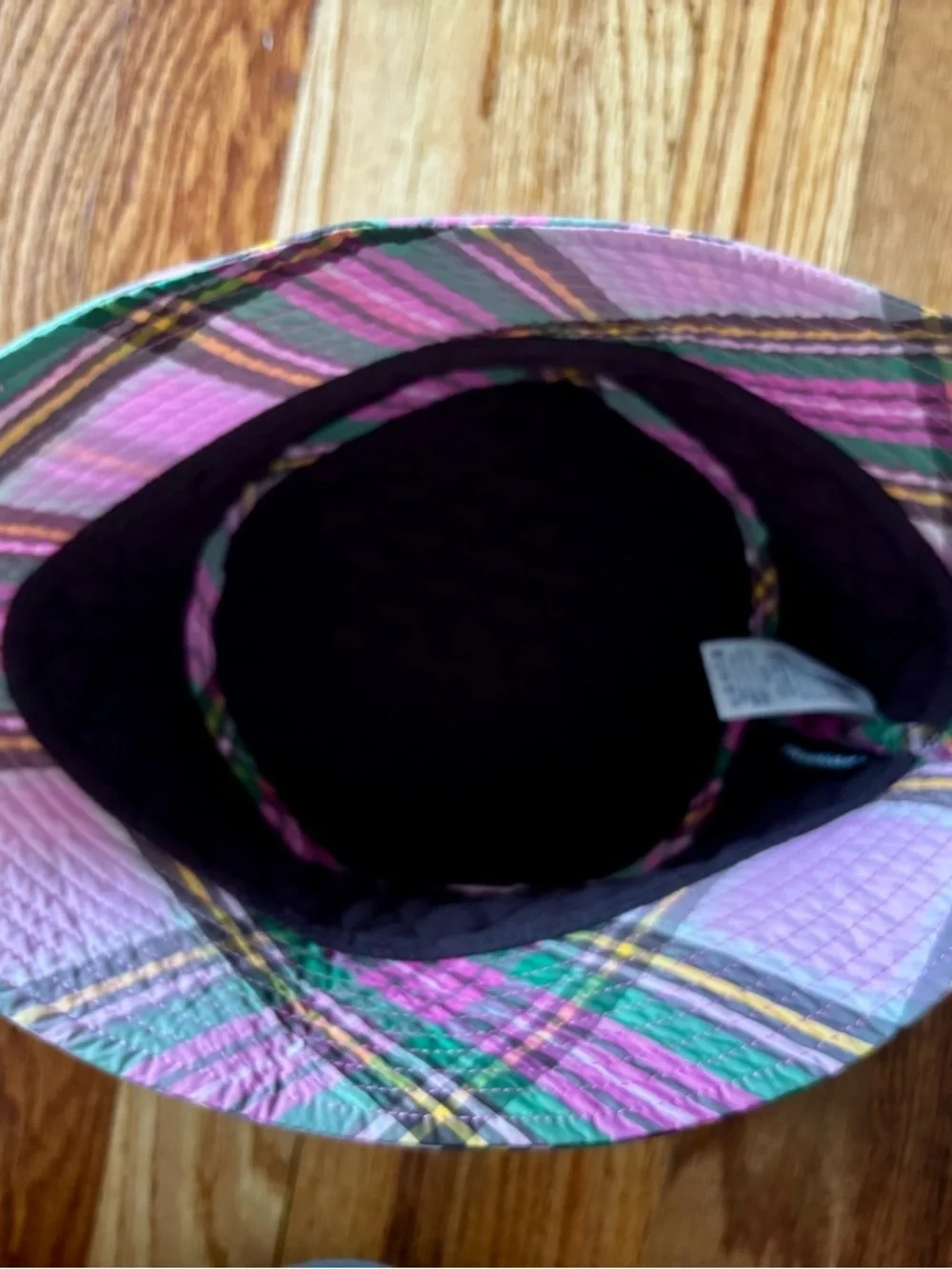 Lands End quilted bucket